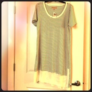 NWT philosophy t-shirt dress size Large